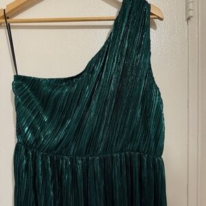 House of Harlow 1960 One-Shoulder Green Dress